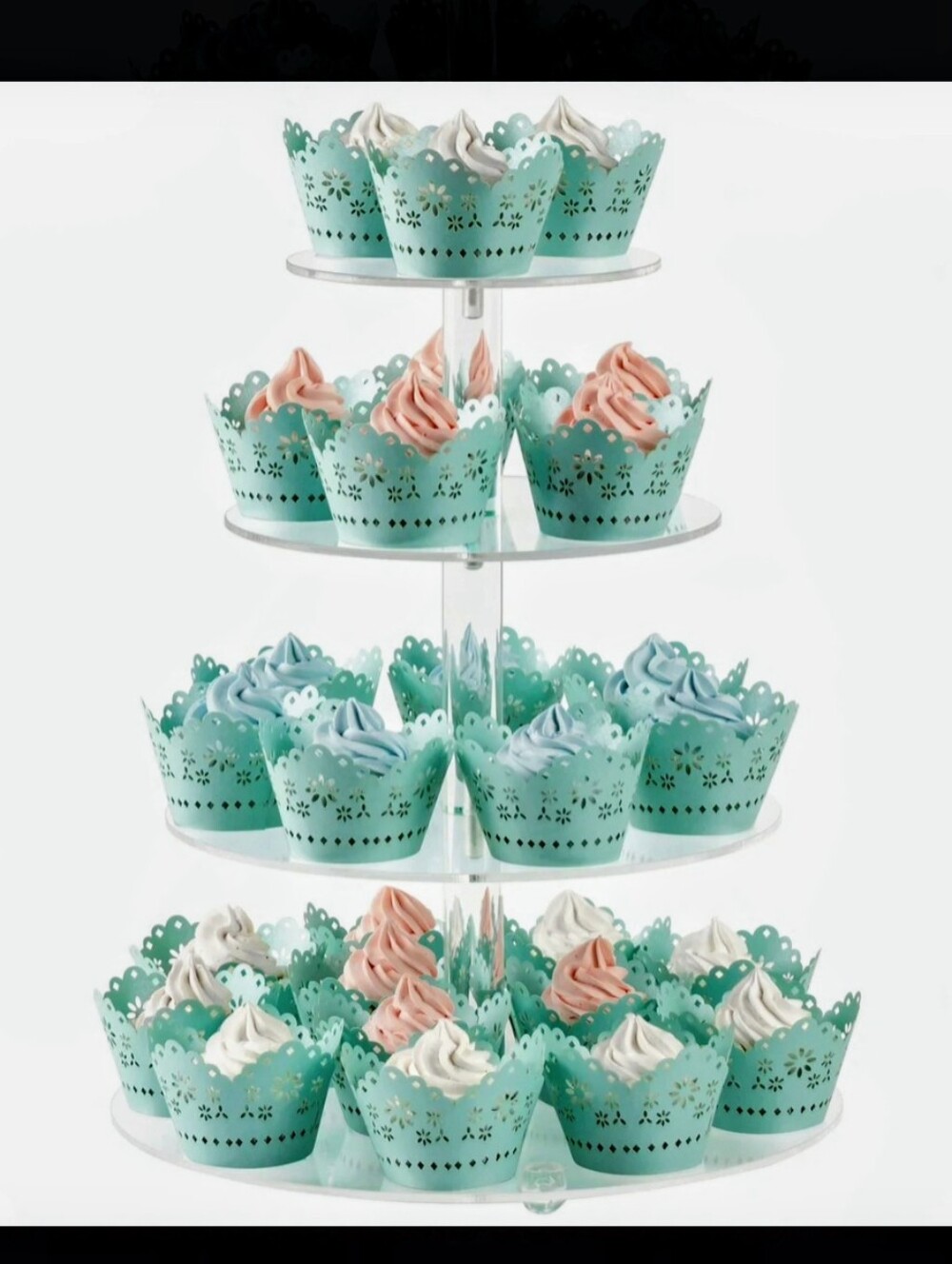 Cupcake Stand Tower 4 Tiers